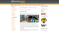 Desktop Screenshot of abcyclesantee.com