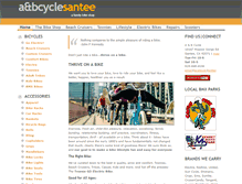 Tablet Screenshot of abcyclesantee.com